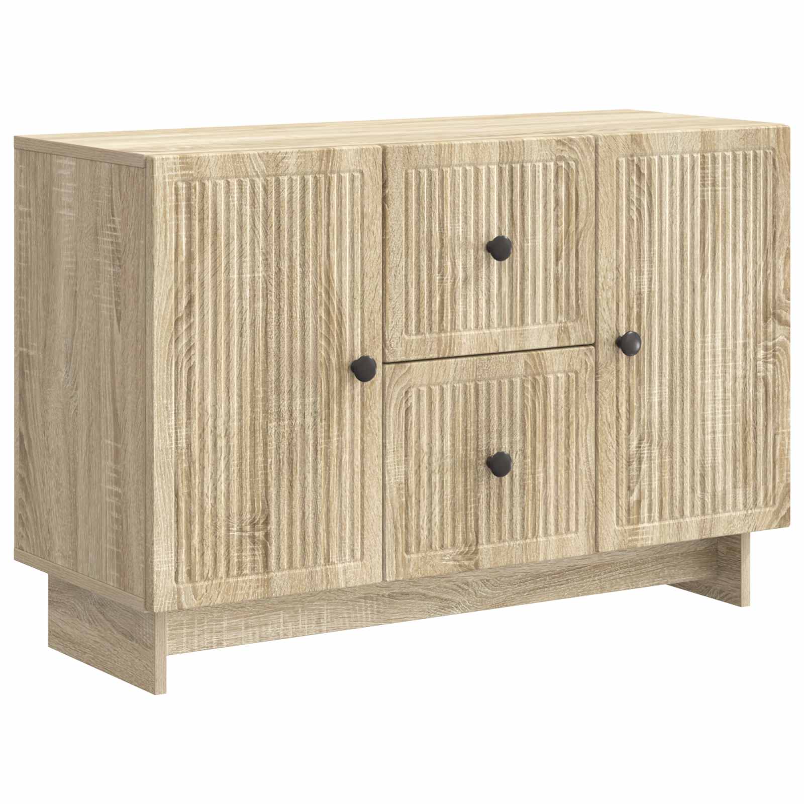 Πλαϊνό γραφείο με συρτάρι Sonoma Δρυς 89 x 34,5 x 60 εκ. - Pakobazaar