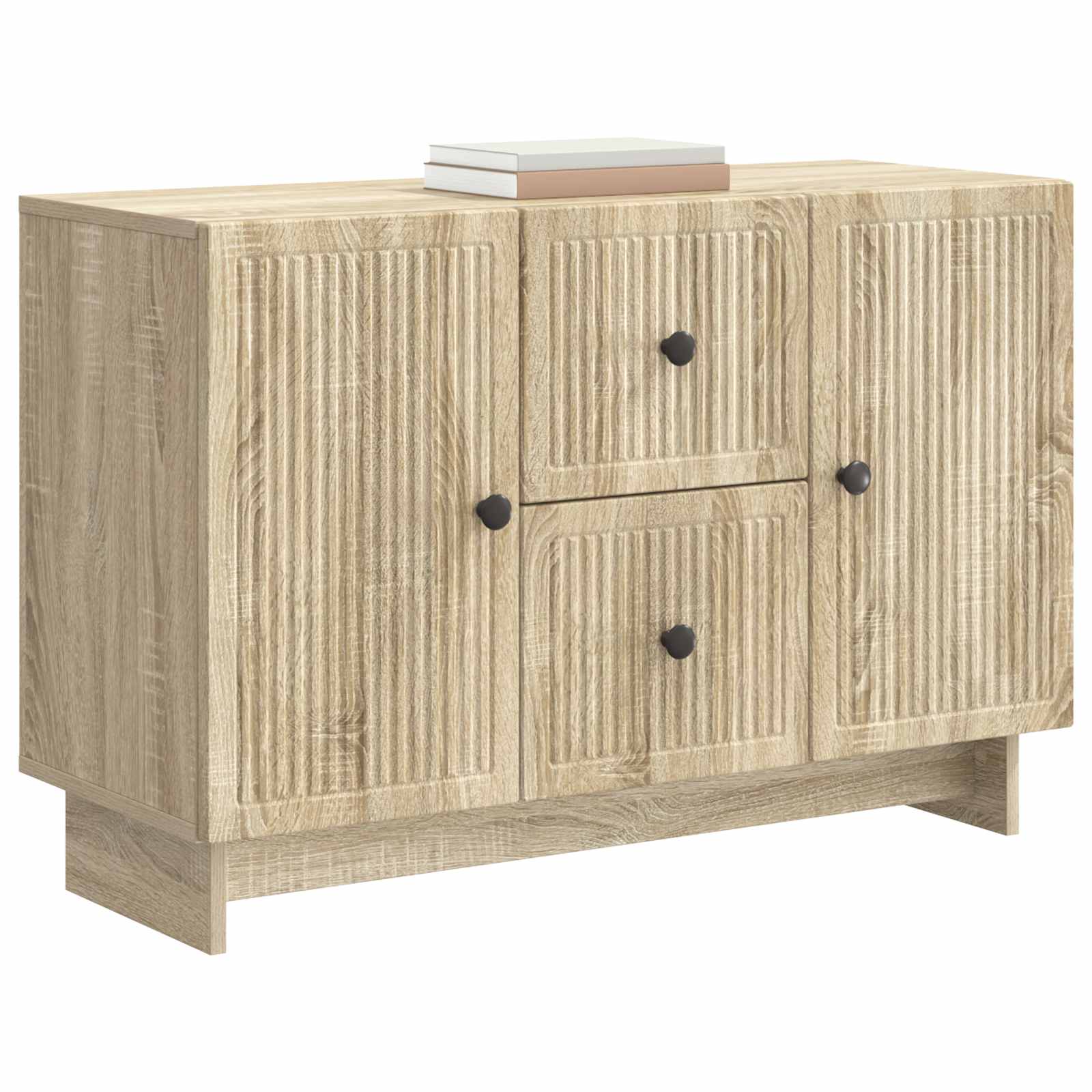 Πλαϊνό γραφείο με συρτάρι Sonoma Δρυς 89 x 34,5 x 60 εκ. - Pakobazaar
