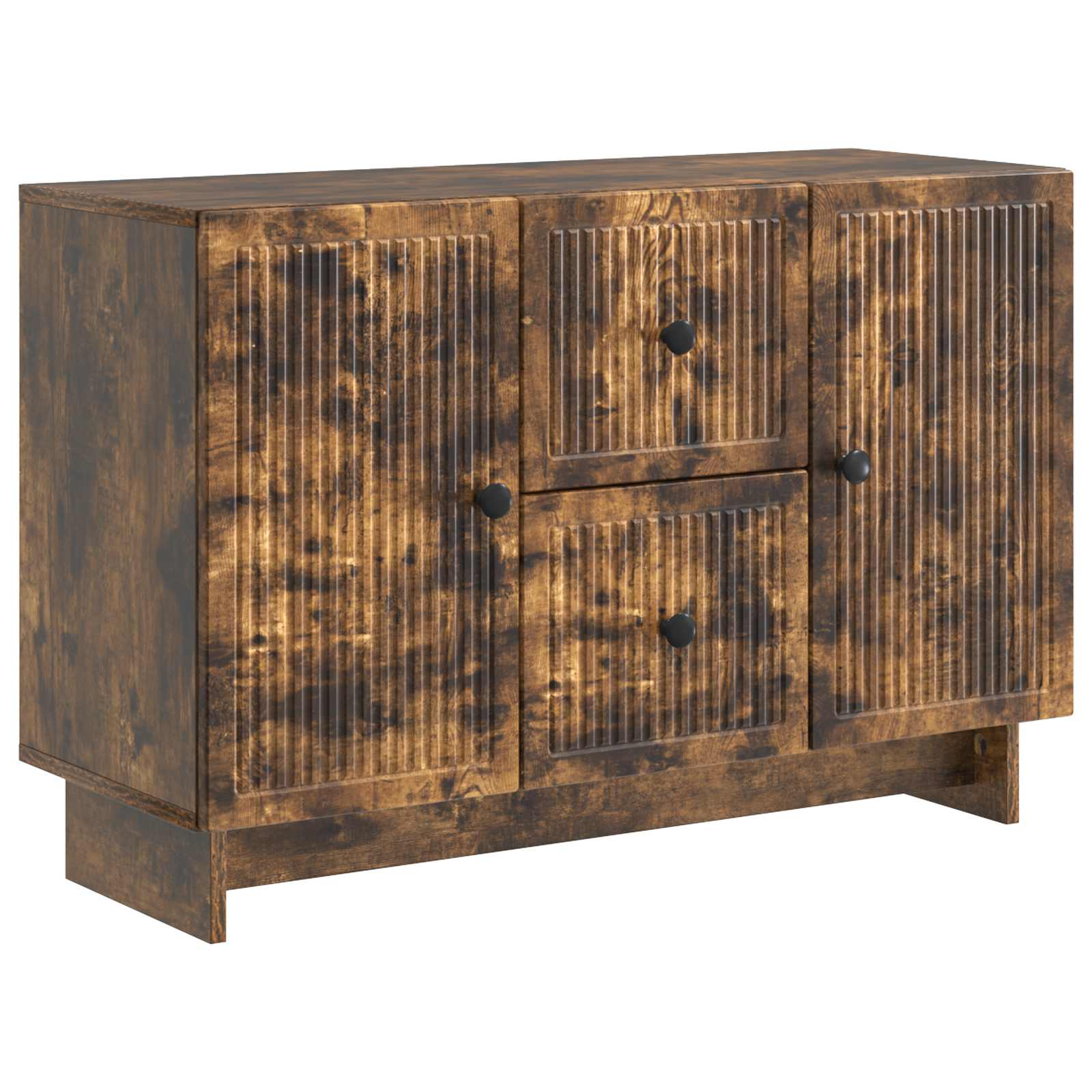 Πλαϊνό γραφείο Καπνισμένο Ξύλο Δρυός 89 x 34,5 x 60 εκ. - Pakobazaar