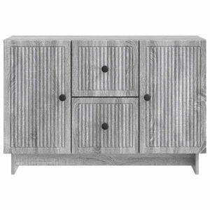 Πλαϊνό γραφείο με συρτάρι Γκρι Sonoma 89 x 34,5 x 60 εκ. - Pakobazaar