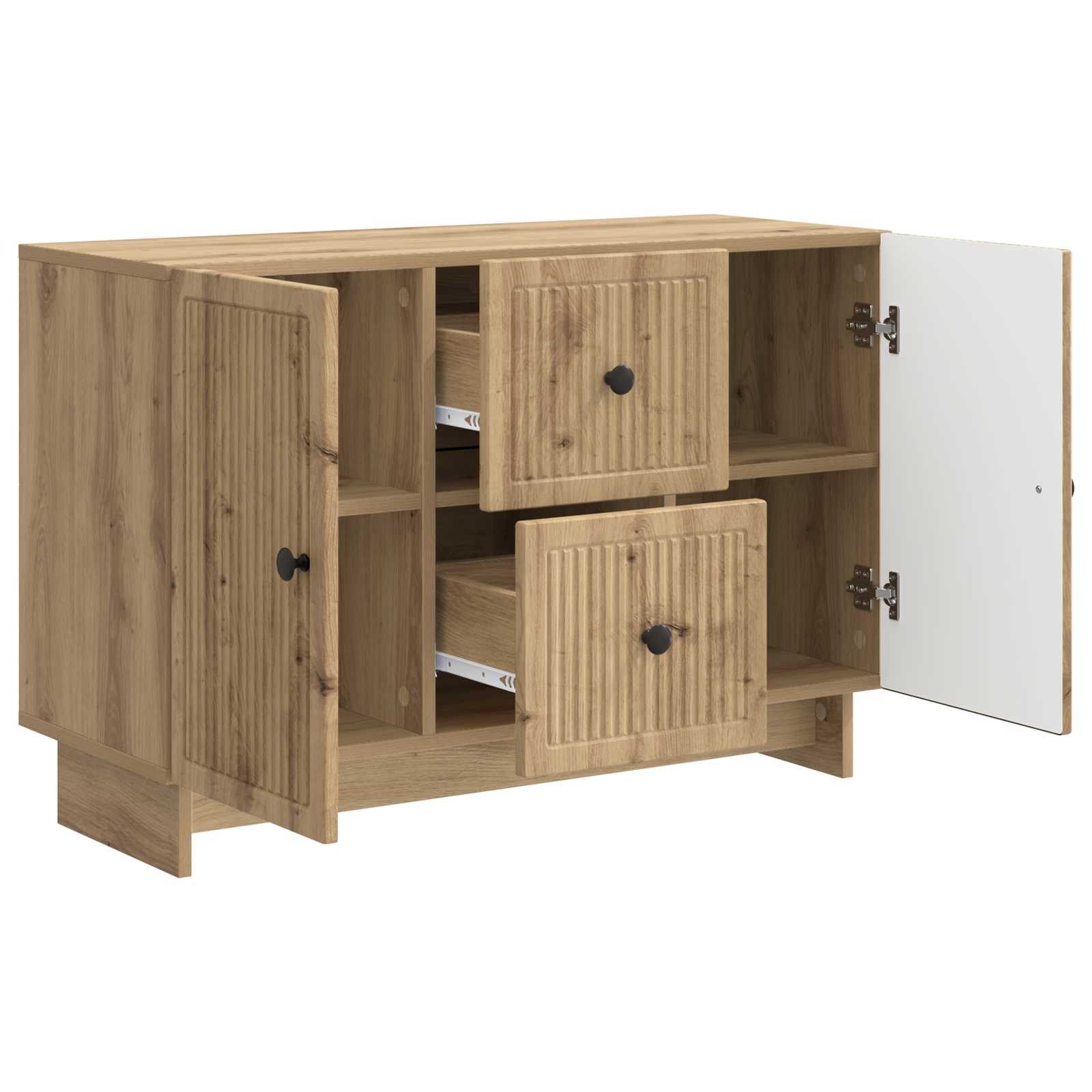 Πλαϊνό γραφείο με συρτάρι Artisan Δρυς 89 x 34,5 x 60 εκ. - Pakobazaar