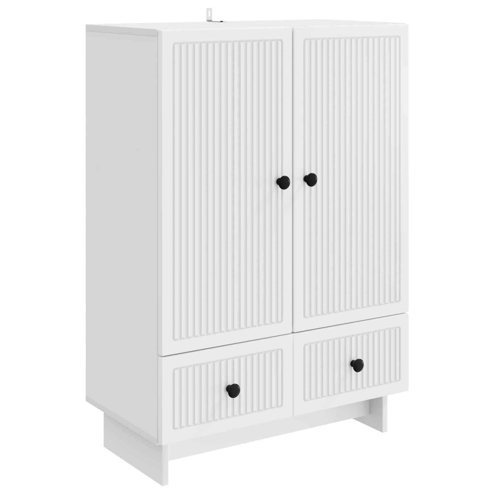 Πλαϊνό γραφείο Λευκός 66 x 34,5 x 95 εκ. - Pakobazaar