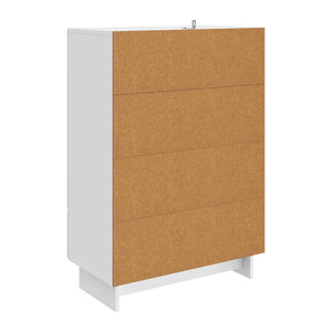 Πλαϊνό γραφείο Λευκός 66 x 34,5 x 95 εκ. - Pakobazaar
