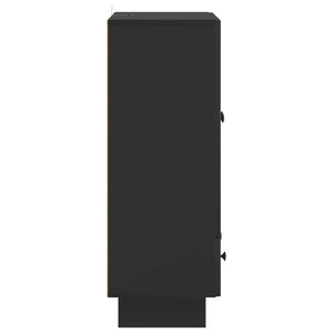 Πλαϊνό γραφείο Μαύρο 66 x 34,5 x 95 εκ. - Pakobazaar