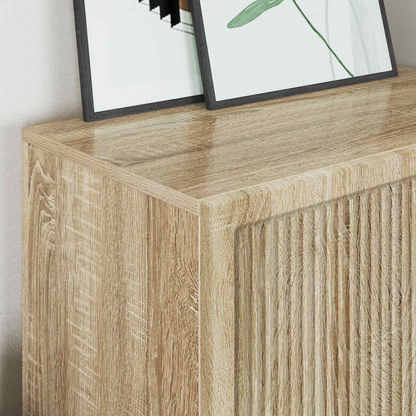 Πλαϊνό γραφείο Δρύς Sonoma 66 x 34,5 x 95 εκ. - Pakobazaar