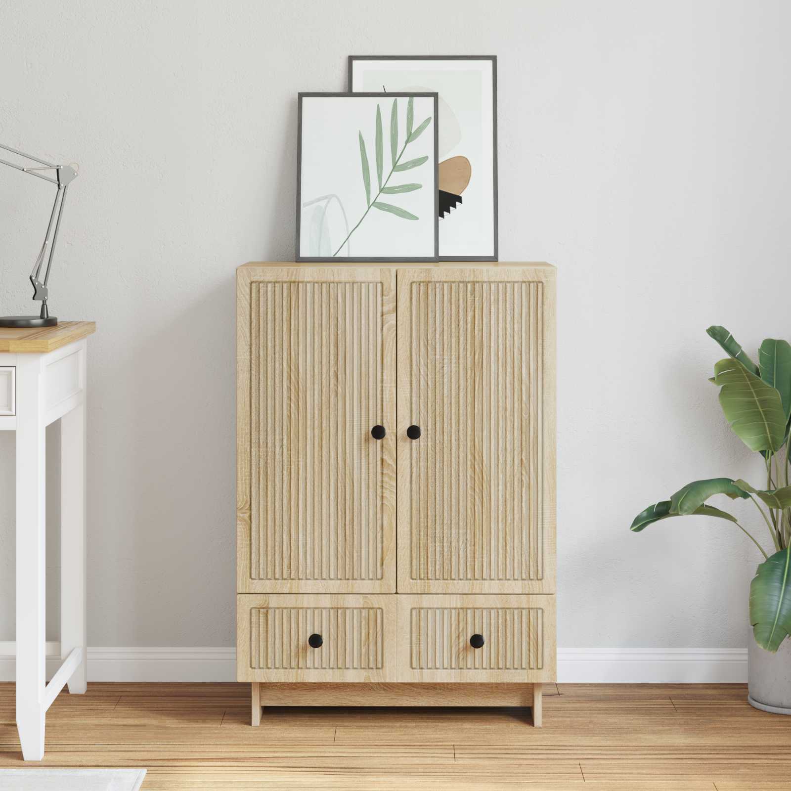 Πλαϊνό γραφείο Δρύς Sonoma 66 x 34,5 x 95 εκ. - Pakobazaar