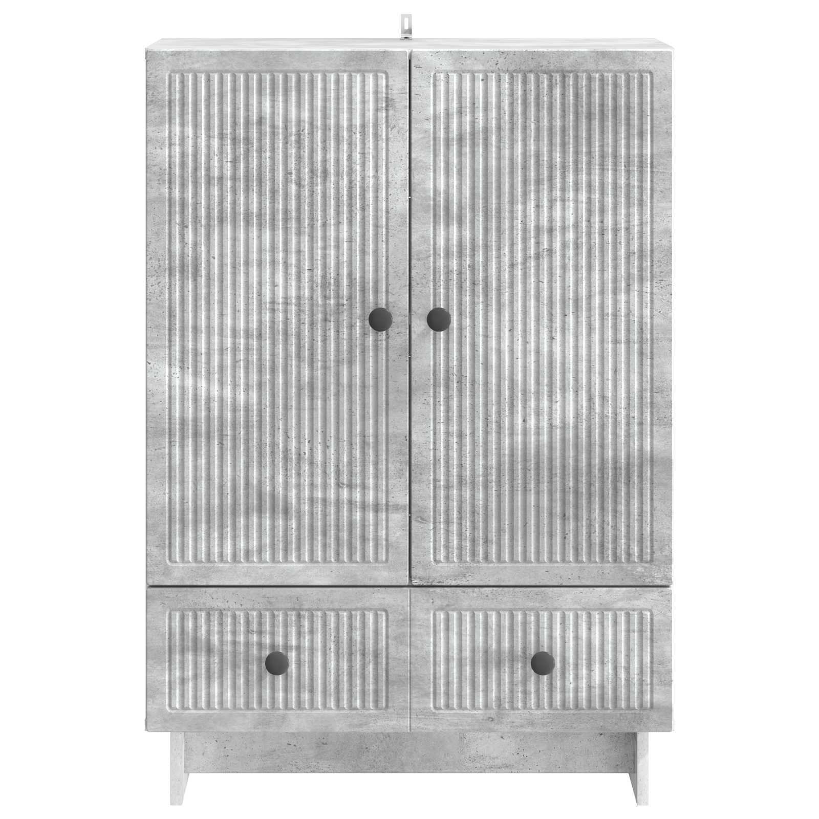 Πλαϊνό γραφείο Σκυρόχρωμο Γκρι 66 x 34,5 x 95 εκ. - Pakobazaar