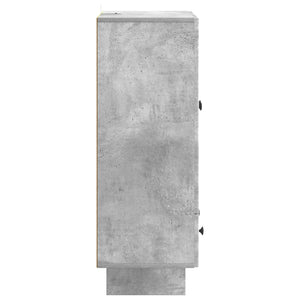Πλαϊνό γραφείο Σκυρόχρωμο Γκρι 66 x 34,5 x 95 εκ. - Pakobazaar