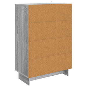 Πλαϊνό γραφείο Γκρι Σονομά 66 x 34,5 x 95 εκ. - Pakobazaar