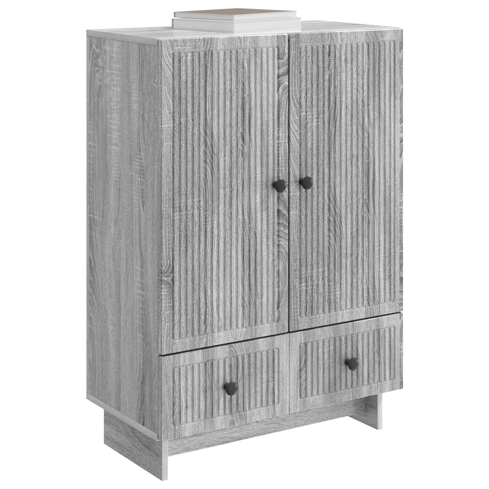 Πλαϊνό γραφείο Γκρι Σονομά 66 x 34,5 x 95 εκ. - Pakobazaar