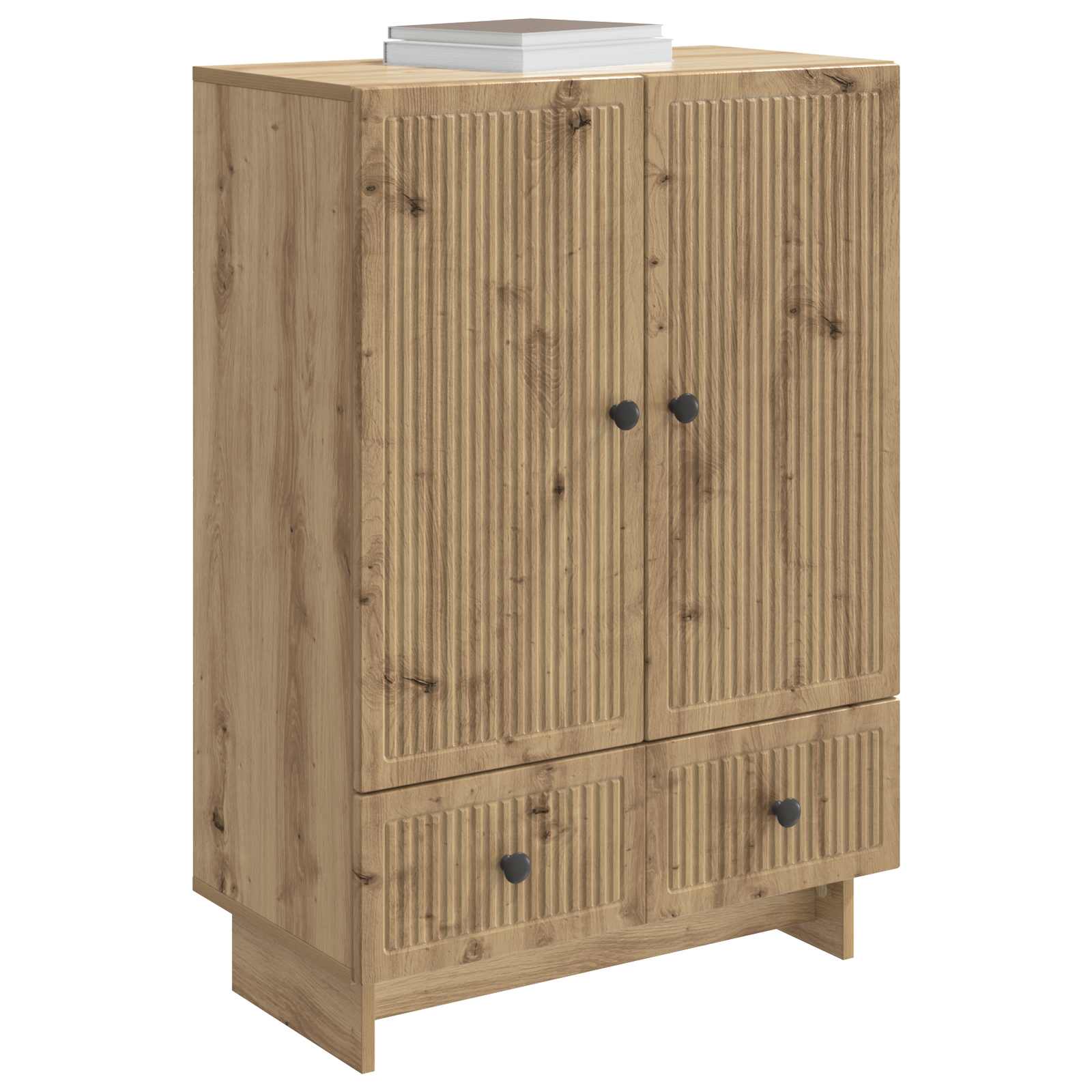 Πλαϊνό γραφείο Τεχνίτικη Δρυς 66 x 34,5 x 95 εκ. - Pakobazaar
