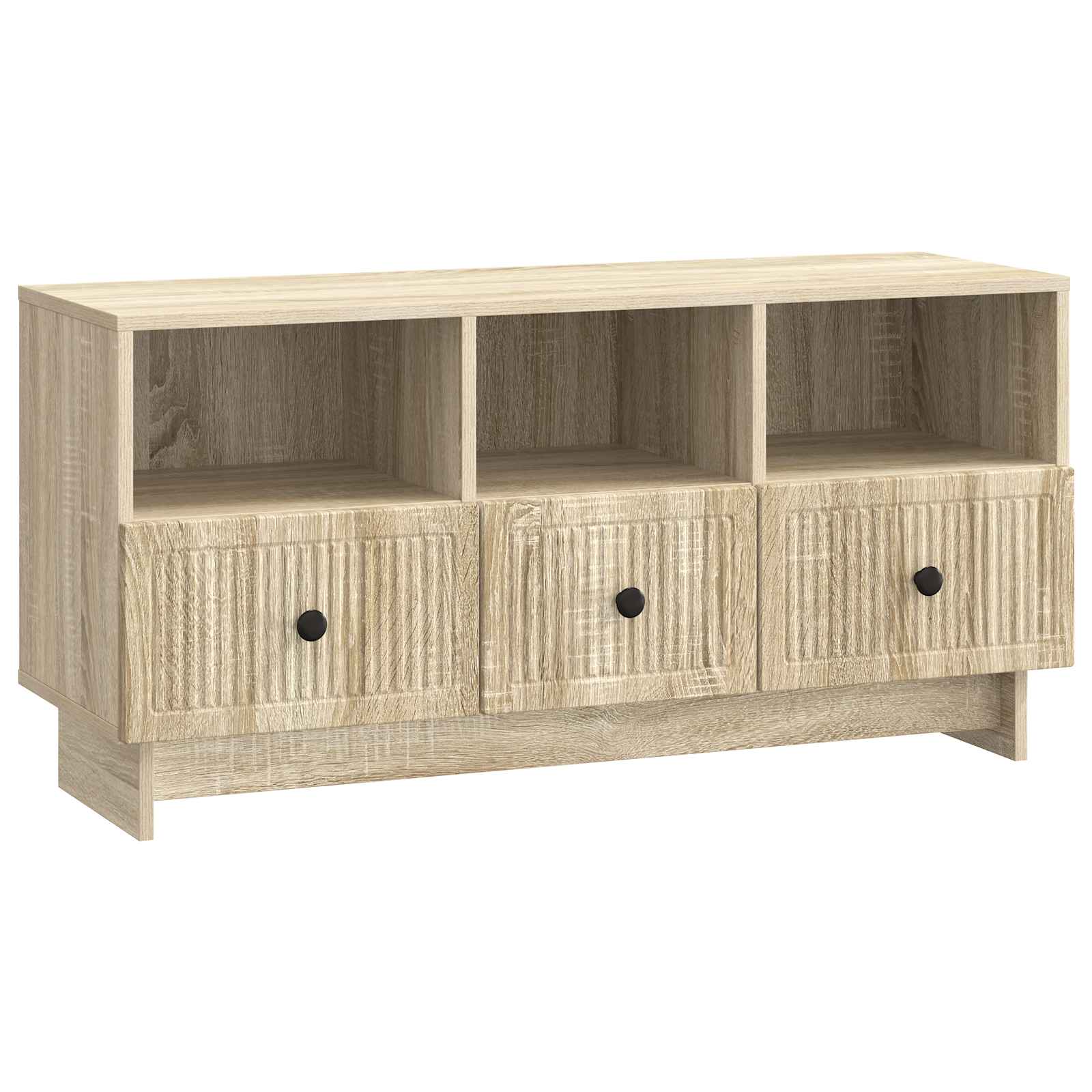 Ντουλάπι TV Sonoma Δρυς 102 x 34,5 x 50 εκ. Επεξεργασμένο Ξύλο - Pakobazaar