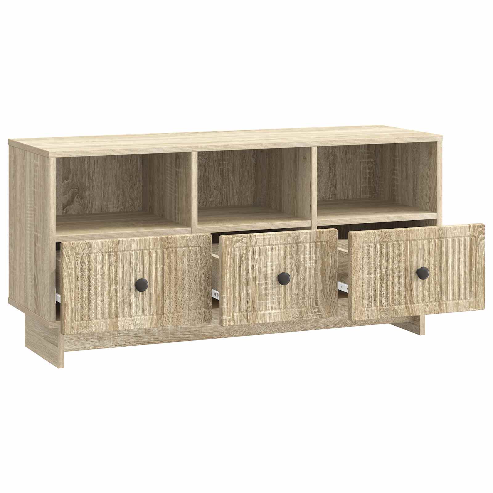 Ντουλάπι TV Sonoma Δρυς 102 x 34,5 x 50 εκ. Επεξεργασμένο Ξύλο - Pakobazaar