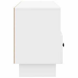 Ντουλάπι TV με συρτάρι Γυαλιστερό Λευκό 102 x 34,5 x 50 εκ. - Pakobazaar