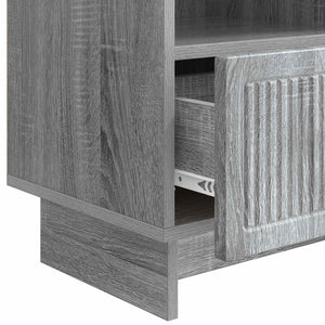 Ντουλάπι TV Γκρι Sonoma 102 x 34,5 x 50 εκ. Επεξεργασμένο Ξύλο - Pakobazaar