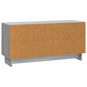 Ντουλάπι TV Γκρι Sonoma 102 x 34,5 x 50 εκ. Επεξεργασμένο Ξύλο - Pakobazaar