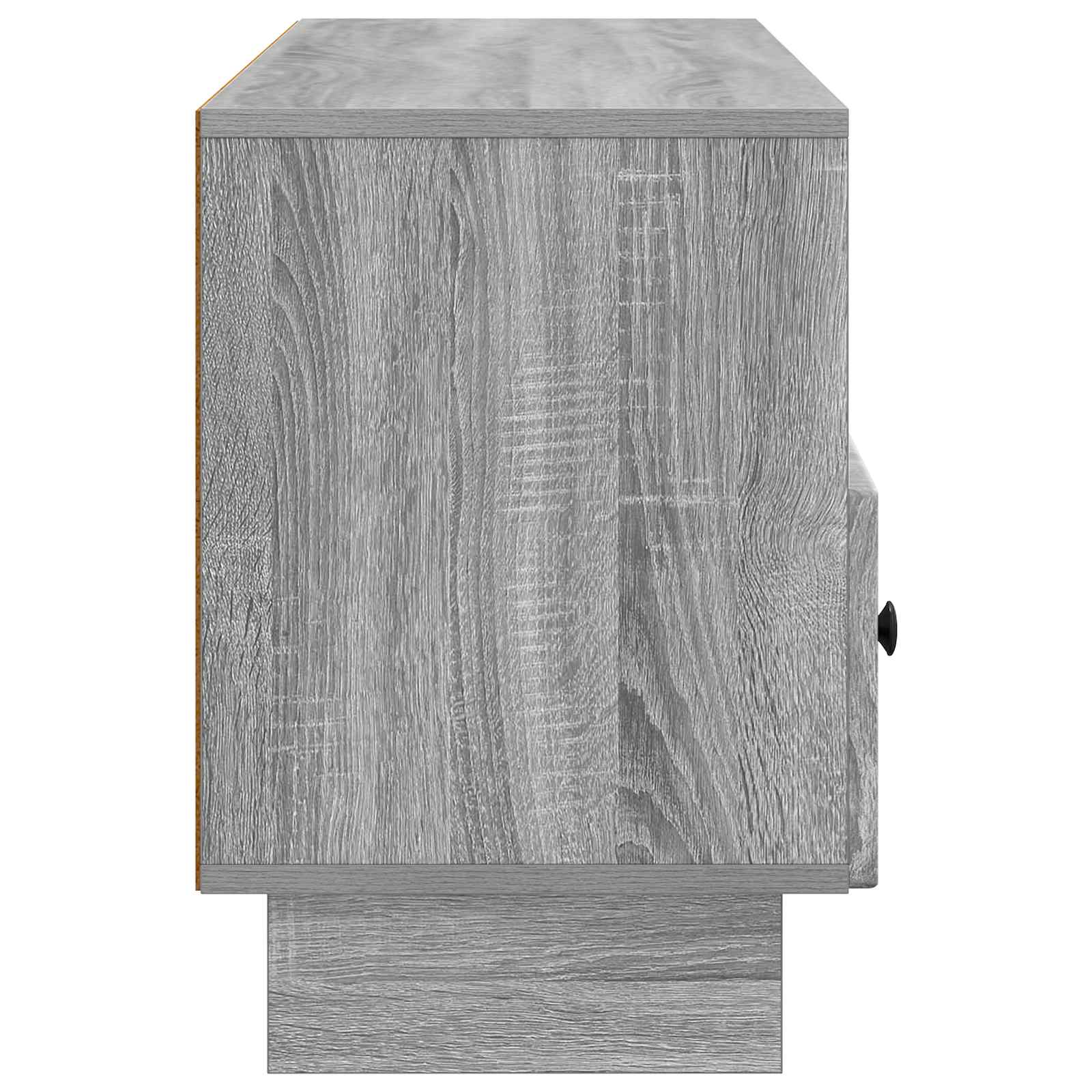 Ντουλάπι TV Γκρι Sonoma 102 x 34,5 x 50 εκ. Επεξεργασμένο Ξύλο - Pakobazaar