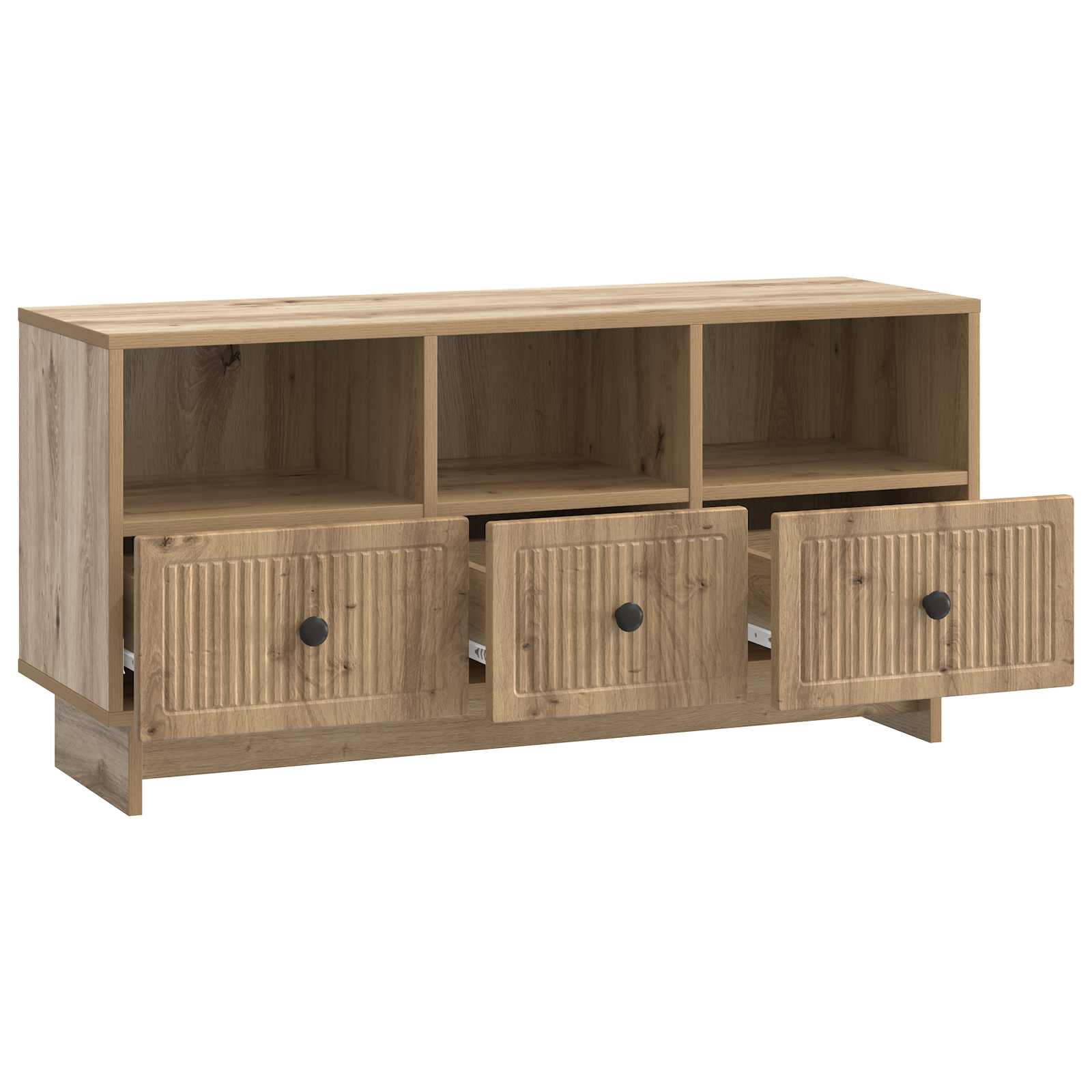 Ντουλάπι TV Artisan Δρυς 102 x 34,5 x 50 εκ. Επεξεργασμένο Ξύλο - Pakobazaar