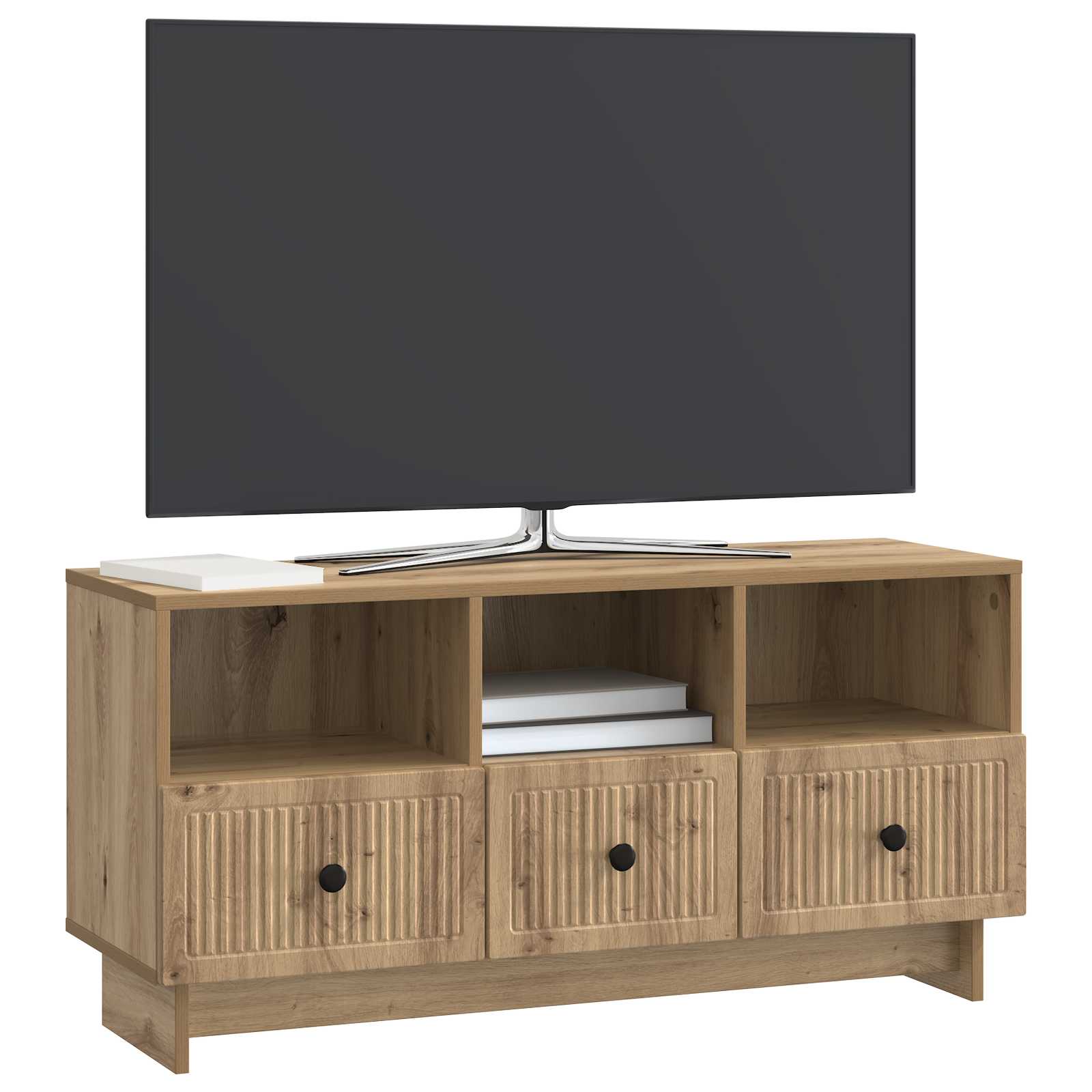 Ντουλάπι TV Artisan Δρυς 102 x 34,5 x 50 εκ. Επεξεργασμένο Ξύλο - Pakobazaar