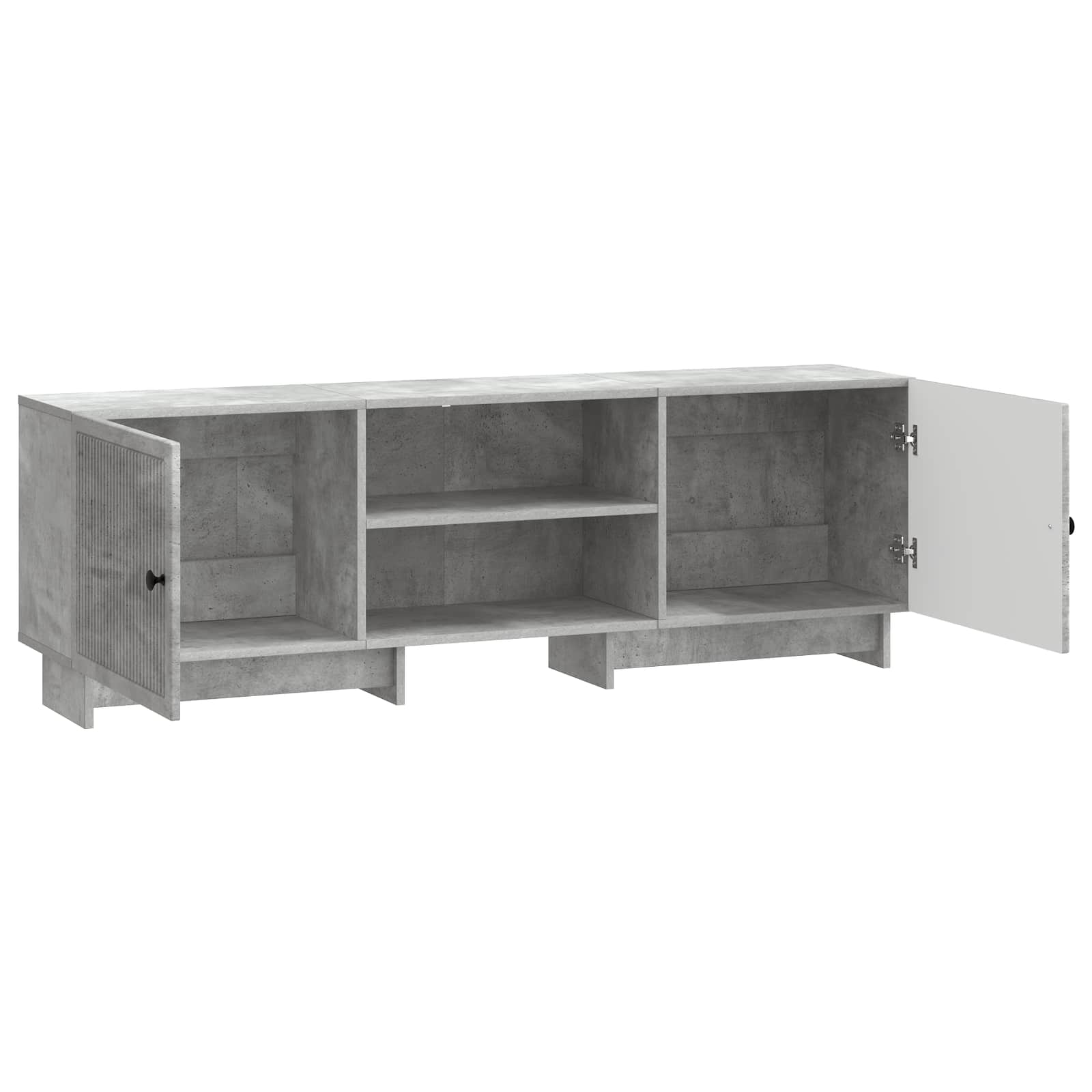 Ντουλάπι TV Σκυρόχρωμο Γκρι 150 x 31 x 50 εκ. - Pakobazaar