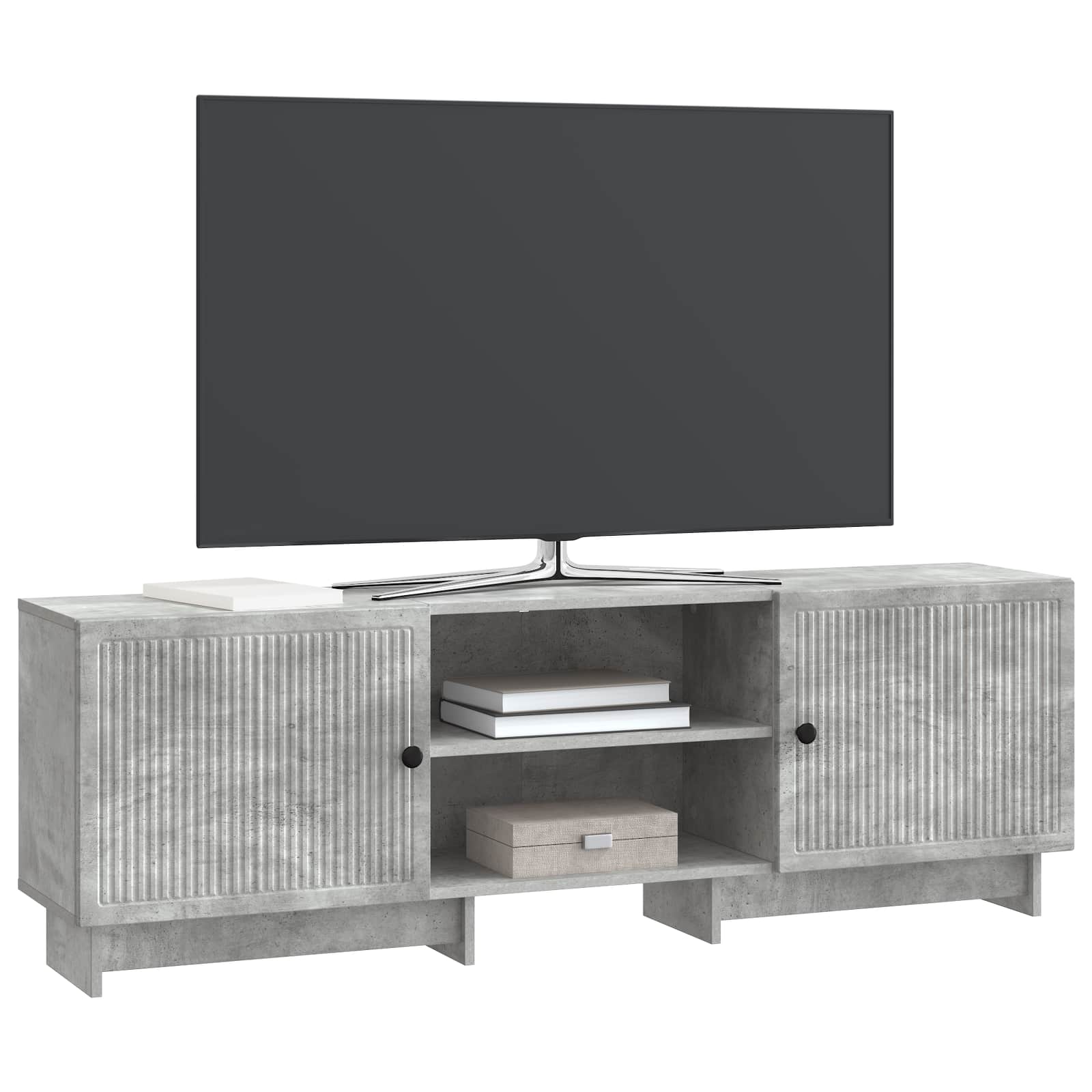 Ντουλάπι TV Σκυρόχρωμο Γκρι 150 x 31 x 50 εκ. - Pakobazaar