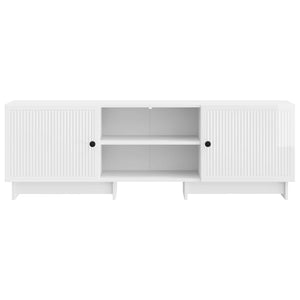 Ντουλάπι TV Υψηλής Στιλπνότητας Λευκό 150 x 31 x 50 εκ. - Pakobazaar
