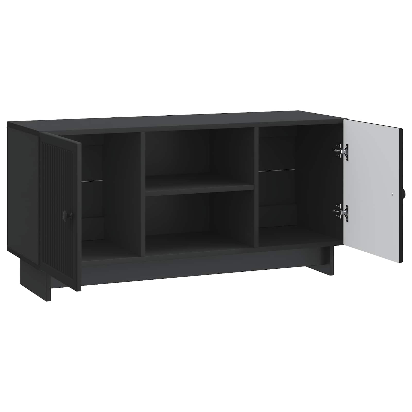 Ντουλάπι TV Μαύρο 102 x 34,5 x 50 εκ. Επεξεργασμένο ξύλο - Pakobazaar
