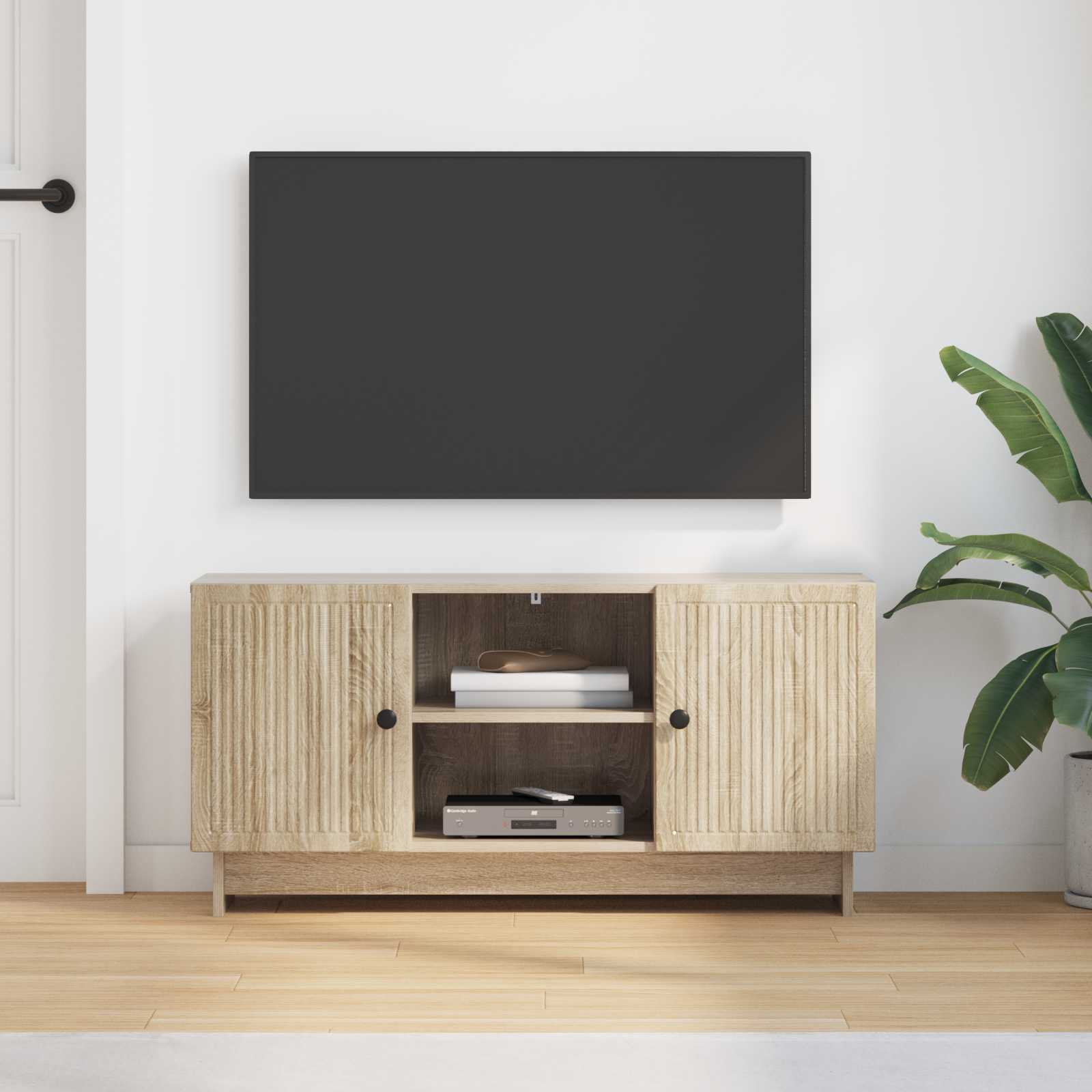 Ντουλάπι TV Δρύς Sonoma 102 x 34,5 x 50 εκ. Επεξεργασμένο ξύλο - Pakobazaar