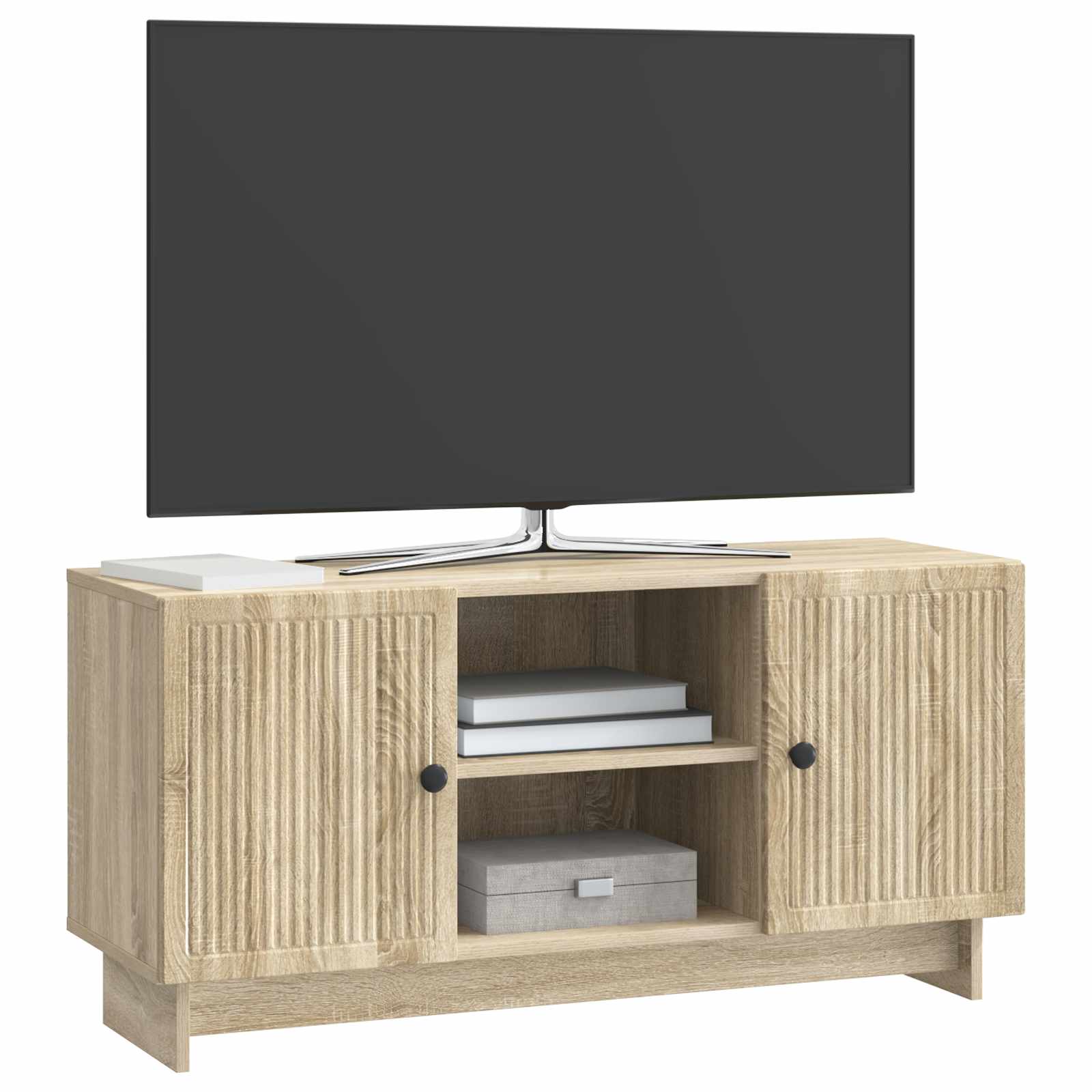 Ντουλάπι TV Δρύς Sonoma 102 x 34,5 x 50 εκ. Επεξεργασμένο ξύλο - Pakobazaar