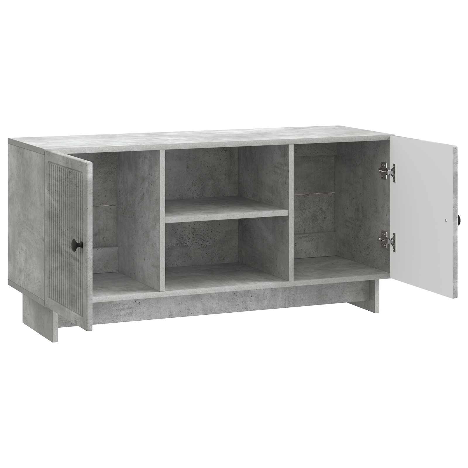 Ντουλάπι TV Σκυρόδεμα Γκρι 102 x 34,5 x 50 εκ. - Pakobazaar