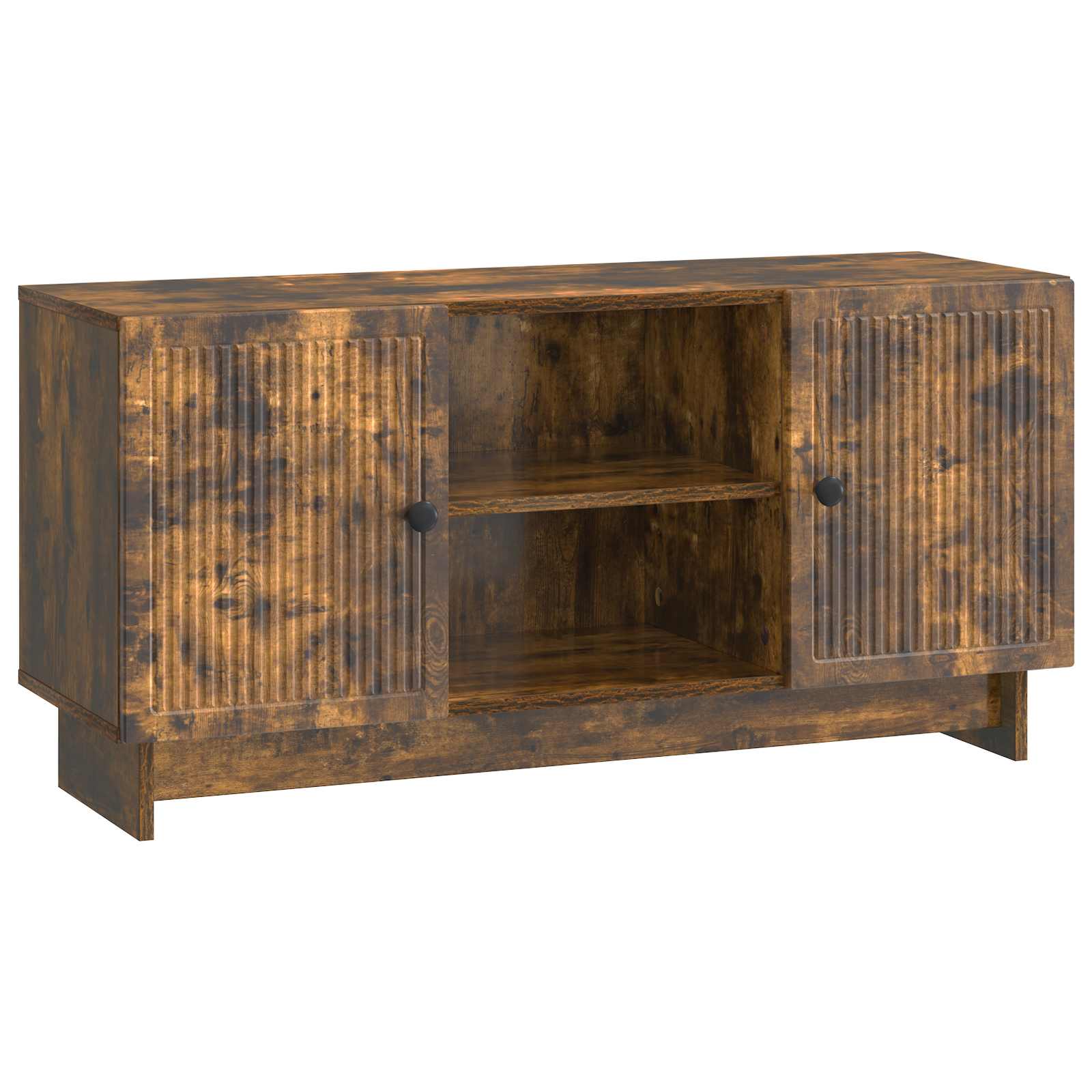 Ντουλάπι TV Καπνιστό Δρύς 102 x 34,5 x 50 εκ. - Pakobazaar