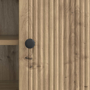 Ντουλάπι TV Artisan Oak 102 x 34,5 x 50 εκ. Επεξεργασμένο ξύλο - Pakobazaar