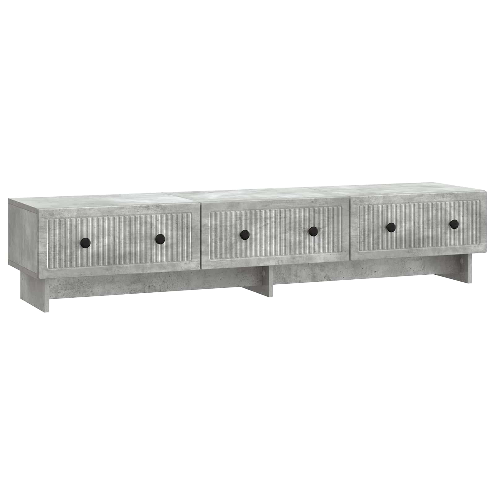 Ντουλάπι TV με συρτάρι Γκρι Σκυροδέματος 147 x 34,5 x 30 εκ - Pakobazaar