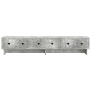 Ντουλάπι TV με συρτάρι Γκρι Σκυροδέματος 147 x 34,5 x 30 εκ - Pakobazaar