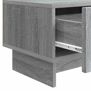 Ντουλάπι TV Γκρι Sonoma 147 x 34,5 x 30 εκ Επεξεργασμένο Ξύλο - Pakobazaar