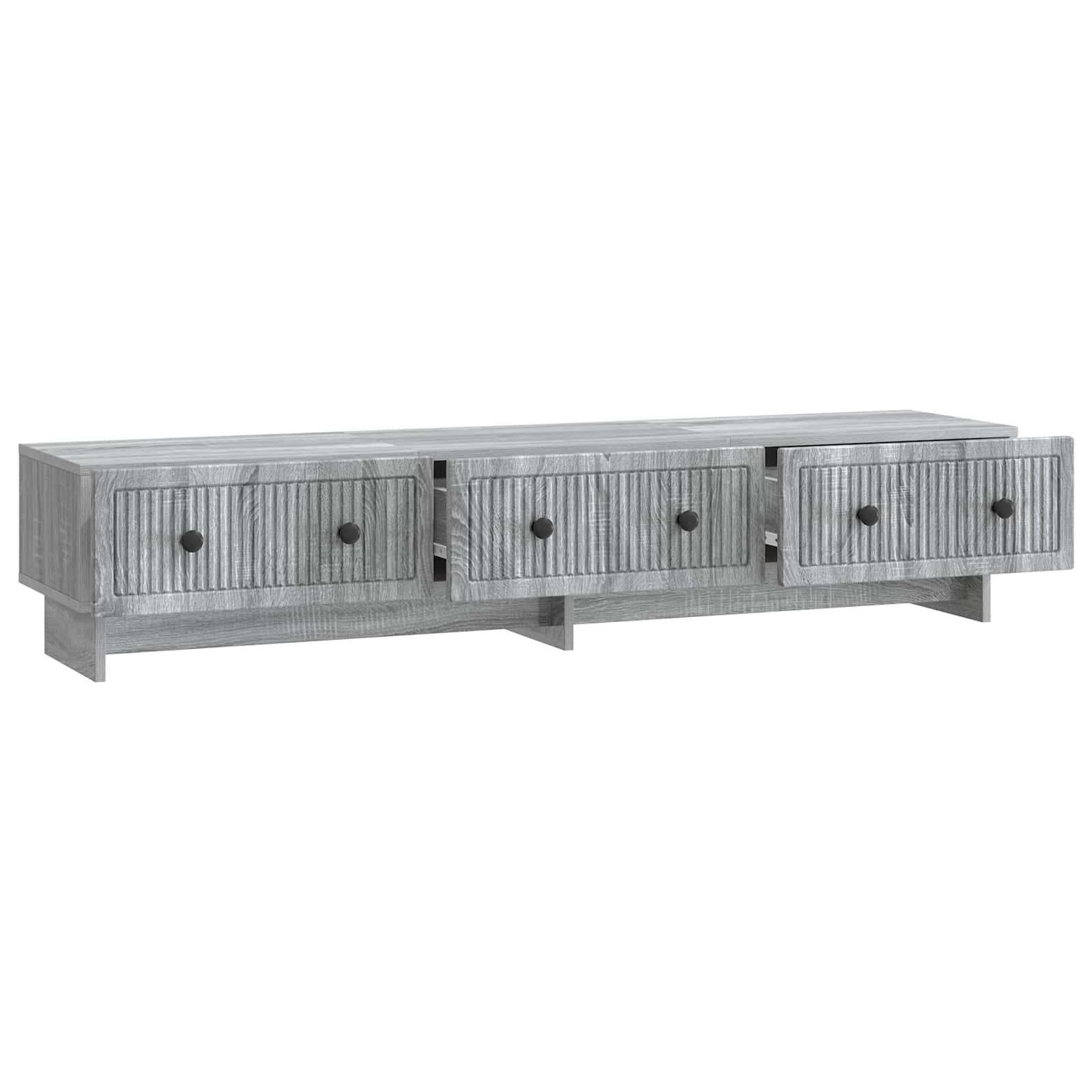 Ντουλάπι TV Γκρι Sonoma 147 x 34,5 x 30 εκ Επεξεργασμένο Ξύλο - Pakobazaar