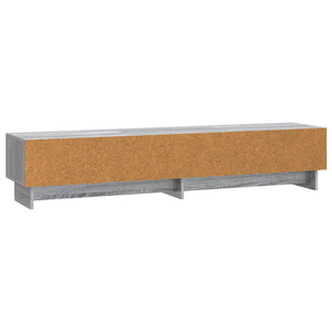 Ντουλάπι TV Γκρι Sonoma 147 x 34,5 x 30 εκ Επεξεργασμένο Ξύλο - Pakobazaar