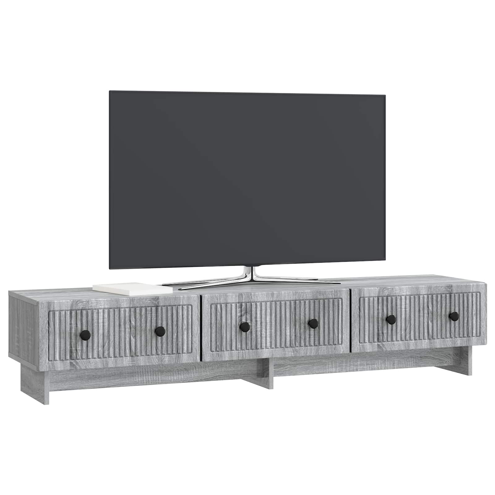 Ντουλάπι TV Γκρι Sonoma 147 x 34,5 x 30 εκ Επεξεργασμένο Ξύλο - Pakobazaar