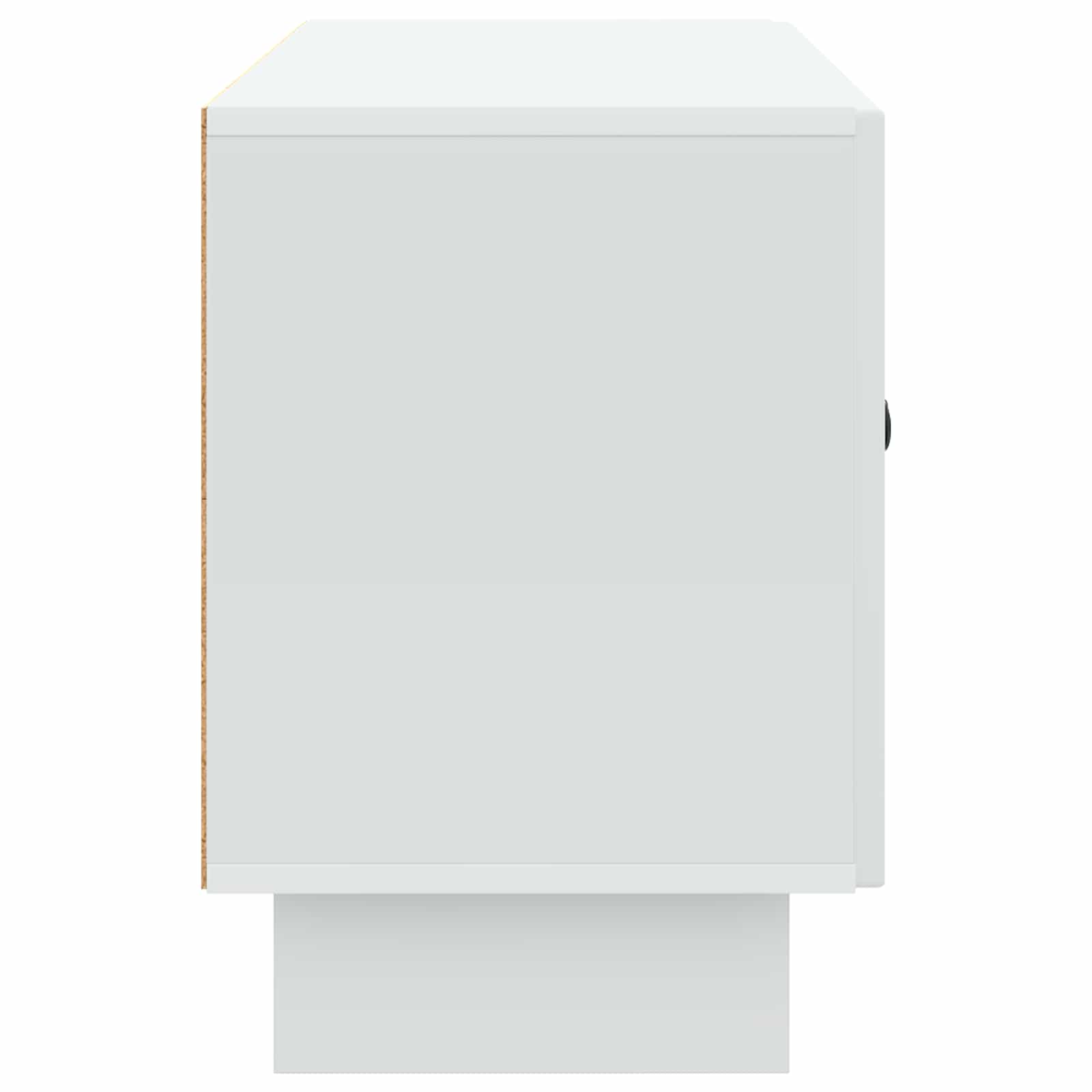 Ντουλάπι TV Λευκό 99 x 34,5 x 50 εκ. Επεξεργασμένο Ξύλο - Pakobazaar