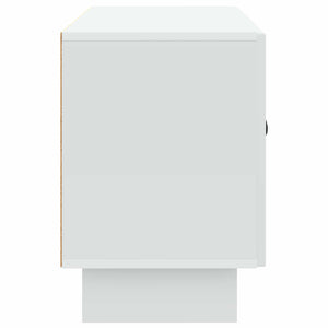 Ντουλάπι TV Λευκό 99 x 34,5 x 50 εκ. Επεξεργασμένο Ξύλο - Pakobazaar