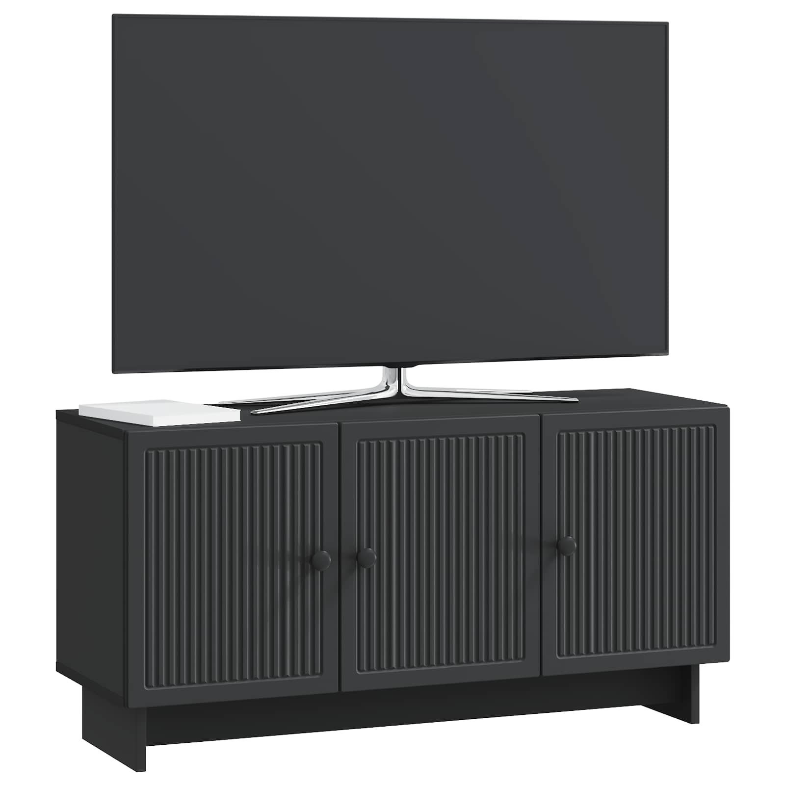 Ντουλάπι TV Μαύρο 99 x 34,5 x 50 εκ. Επεξεργασμένο Ξύλο - Pakobazaar
