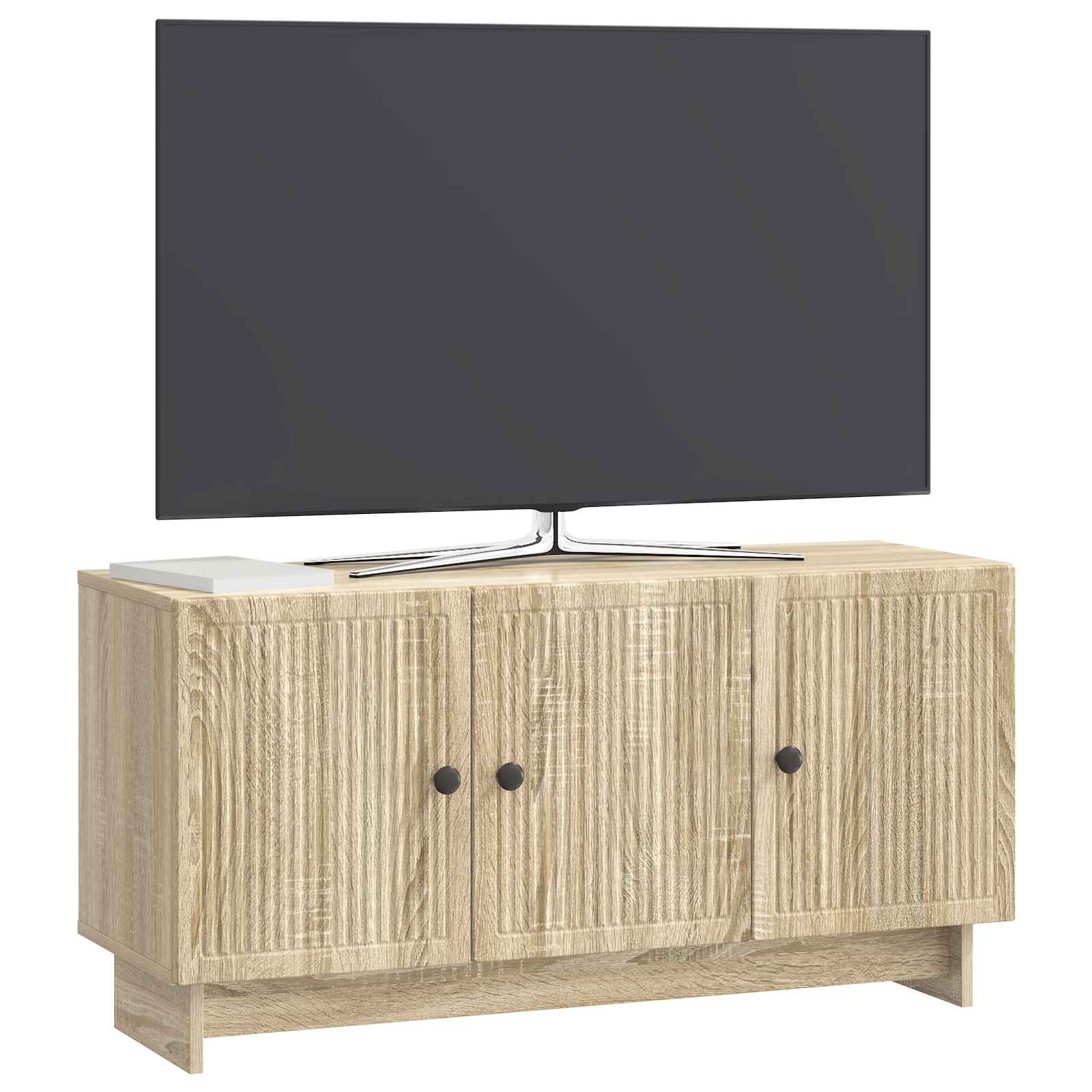 Ντουλάπι TV Sonoma Δρυς 99 x 34,5 x 50 εκ. Επεξεργασμένο Ξύλο - Pakobazaar