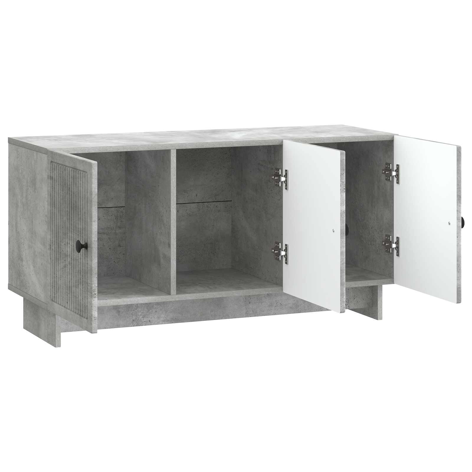 Ντουλάπι TV Γκρι Σκυροδέματος 99 x 34,5 x 50 εκ. - Pakobazaar