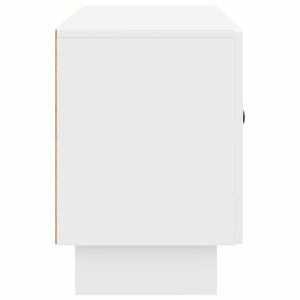 Ντουλάπι TV Γυαλιστερό Λευκό 99 x 34,5 x 50 εκ. - Pakobazaar