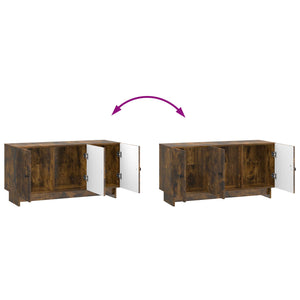 Ντουλάπι TV Καπνισμένο Ξύλο Δρυός 99 x 34,5 x 50 εκ. - Pakobazaar