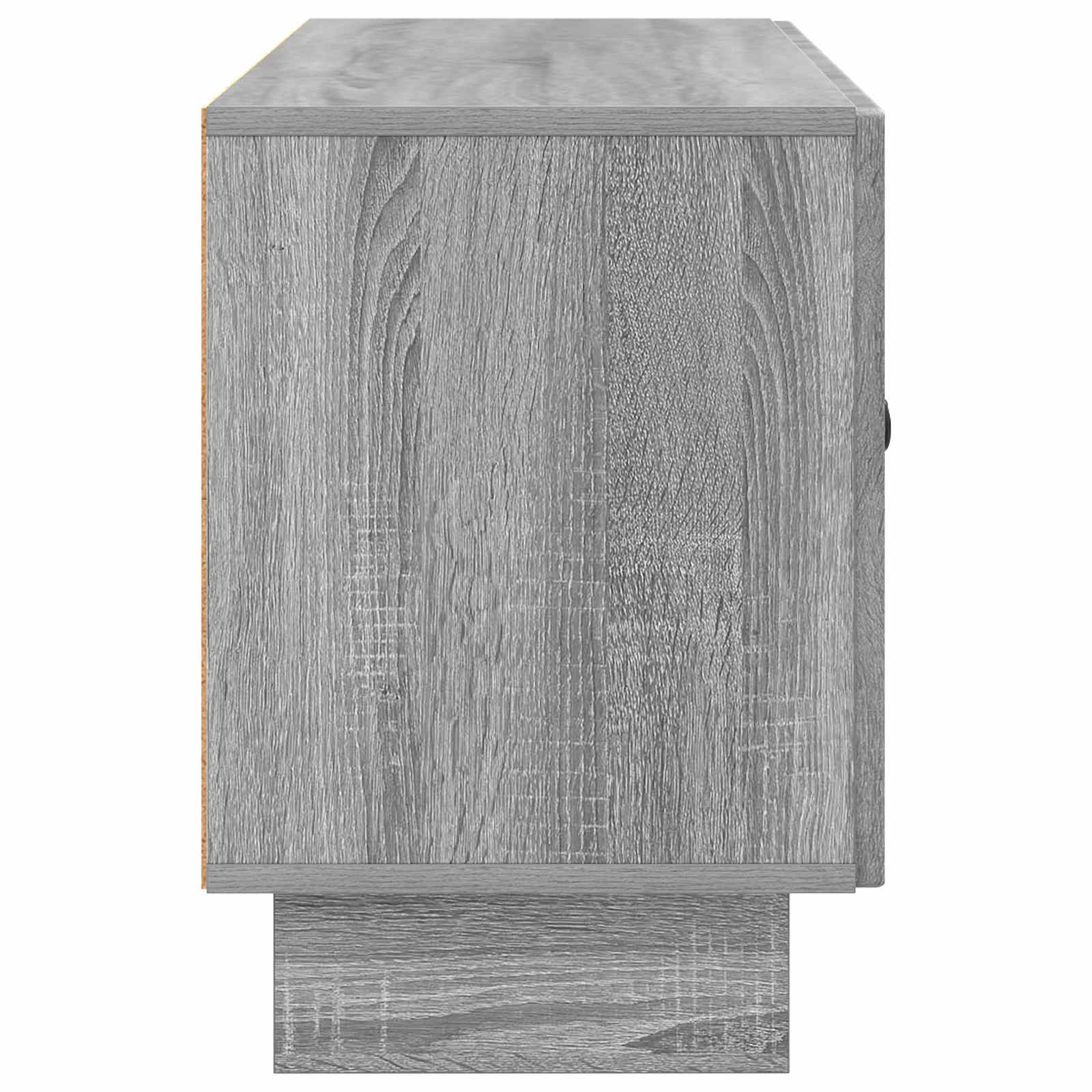 Ντουλάπι TV Γκρι Sonoma 99 x 34,5 x 50 εκ. Επεξεργασμένο Ξύλο - Pakobazaar
