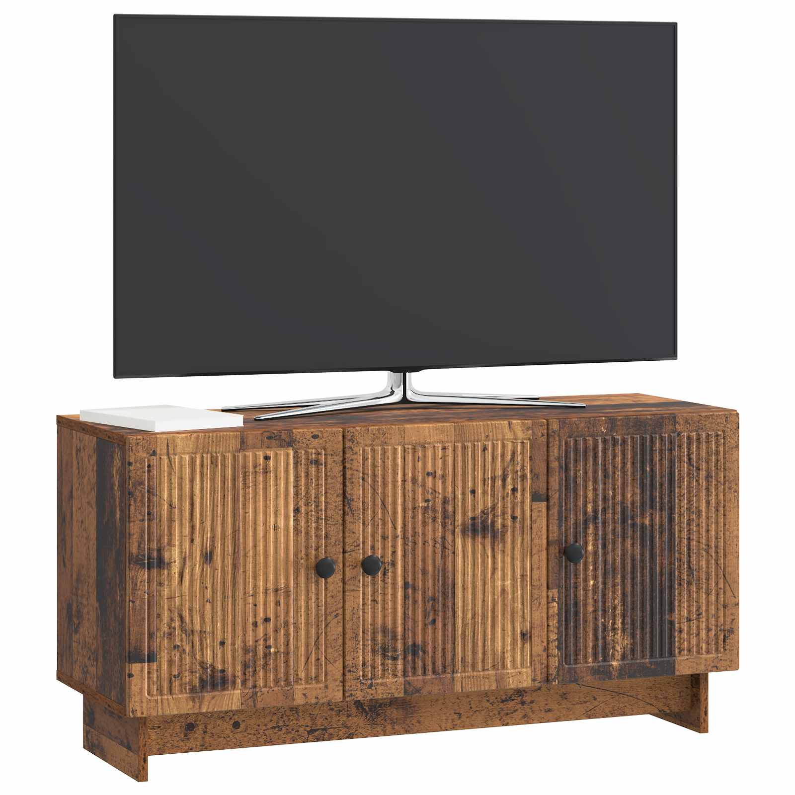 Ντουλάπι TV Παλαιωμένο ξύλο 99 x 34,5 x 50 εκ. - Pakobazaar