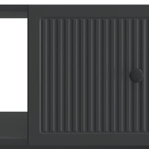 Τραπεζάκι σαλονιού Μαύρο 90 x 50 x 40 cm Επεξεργασμένο Ξύλο - Pakobazaar