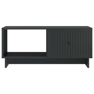 Τραπεζάκι σαλονιού Μαύρο 90 x 50 x 40 cm Επεξεργασμένο Ξύλο - Pakobazaar