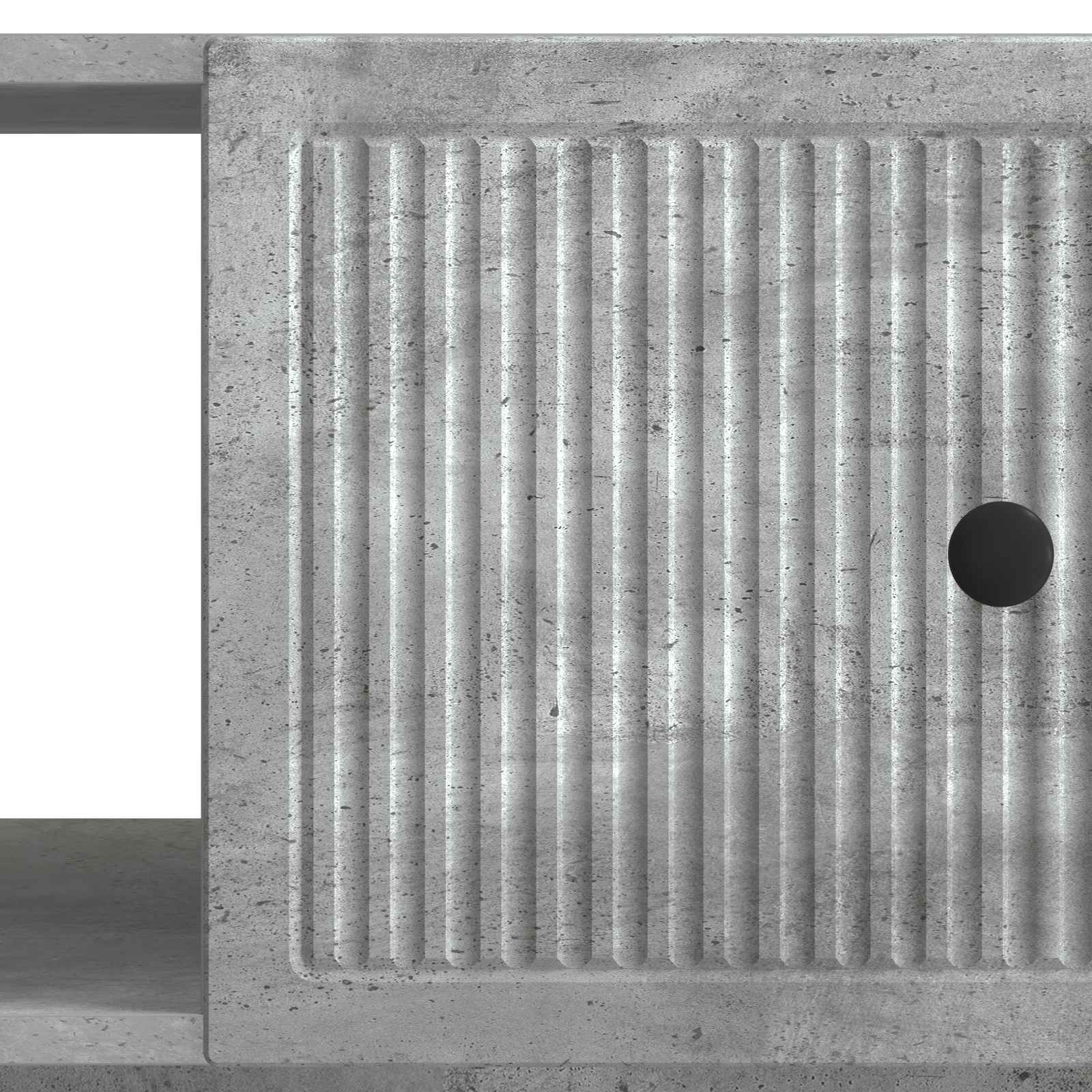 Τραπεζάκι σαλονιού Γκρι Σκυροδέματος 90 x 50 x 40 cm - Pakobazaar